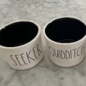 Rae Dunn Harry Potter  three (3) Double Sided Ramekins